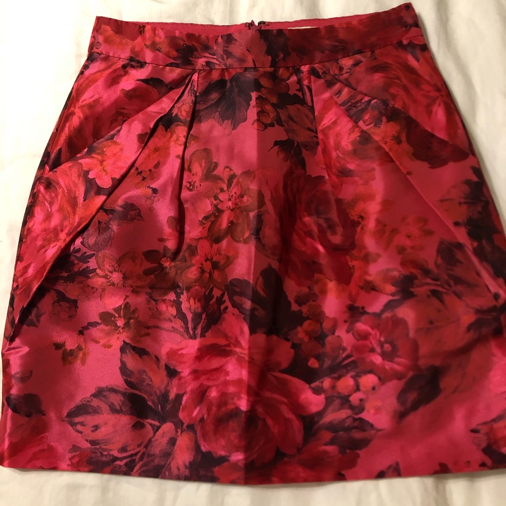 J.crew silk skirt